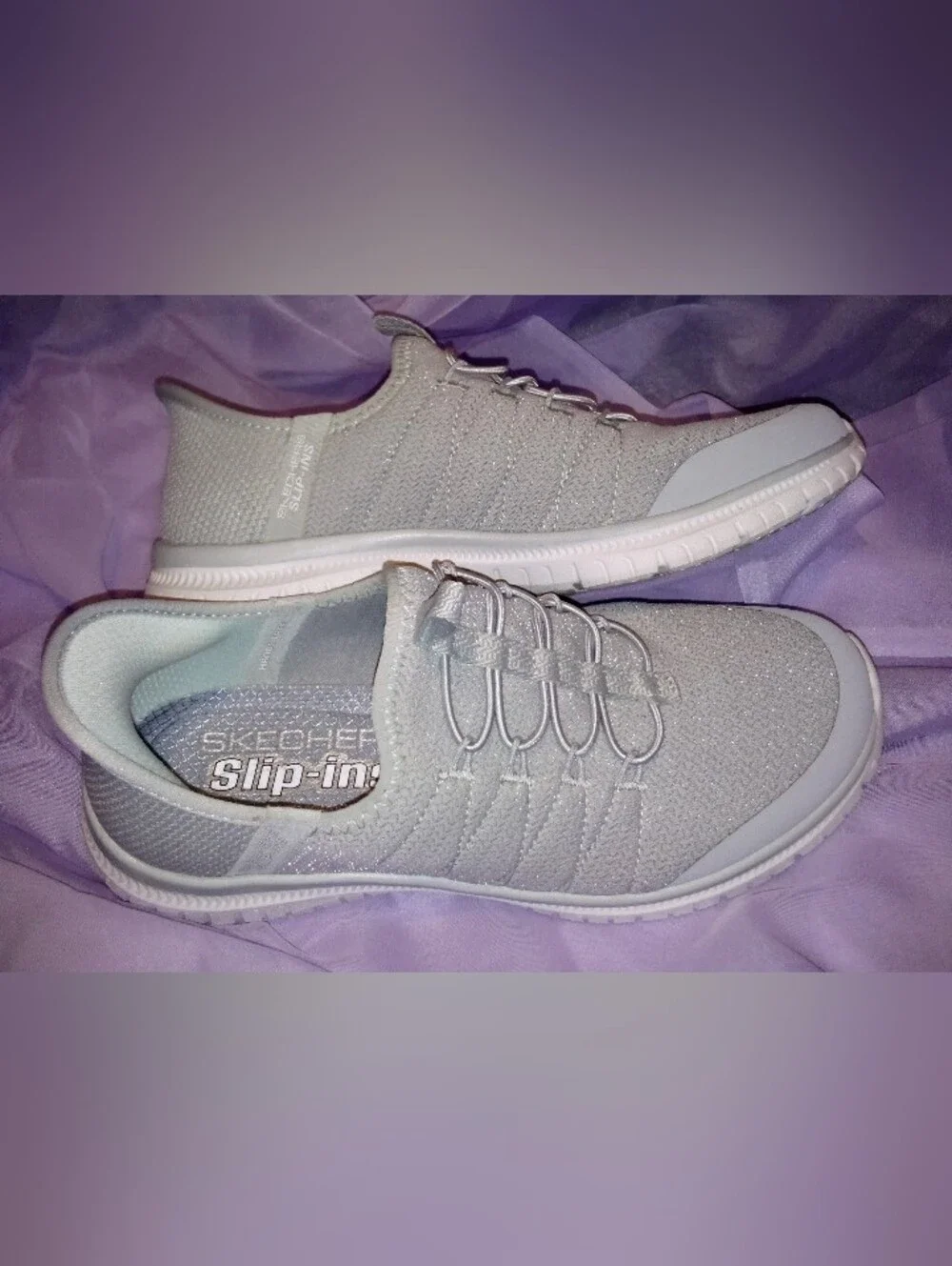 Sketchers Slip-Ins Sneakers Air Cooled Memory Foam Size 6